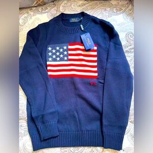 NEW POLO SWEATER M/L